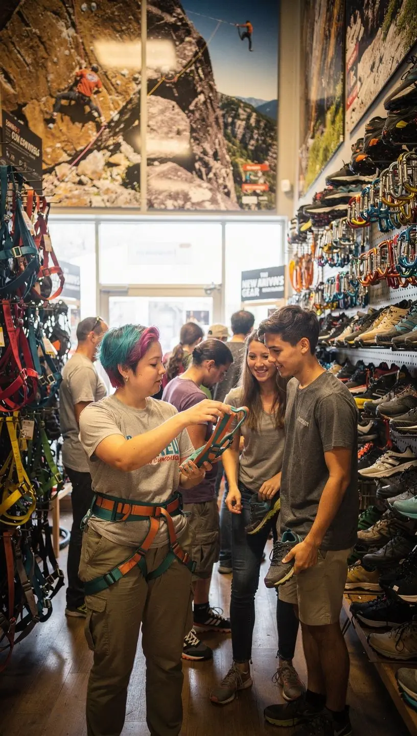 Закат над горами, создающий атмосферу приключения и предвкушения новых высот.